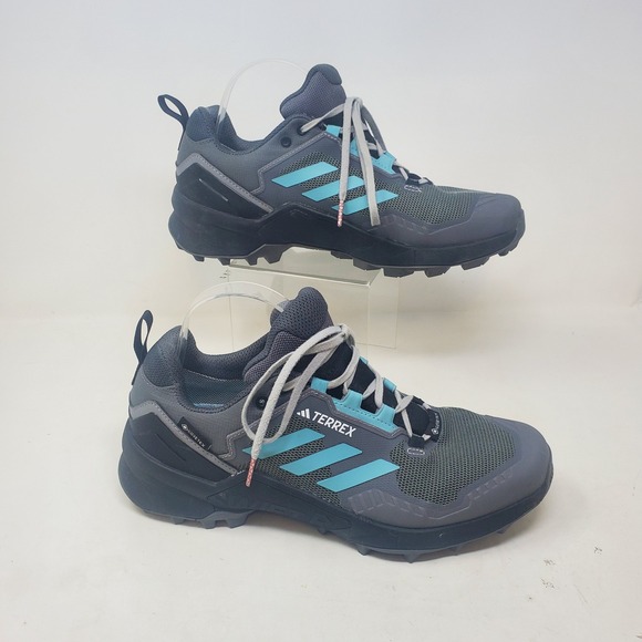 adidas Shoes - Adidas Terrex Women’s Trail Running Shoes - Gray with Aqua